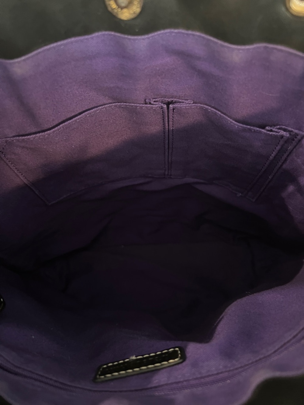 J. McLaughlin Aken Black Quilted Shopper‎ Tote - Picture 10 of 11
